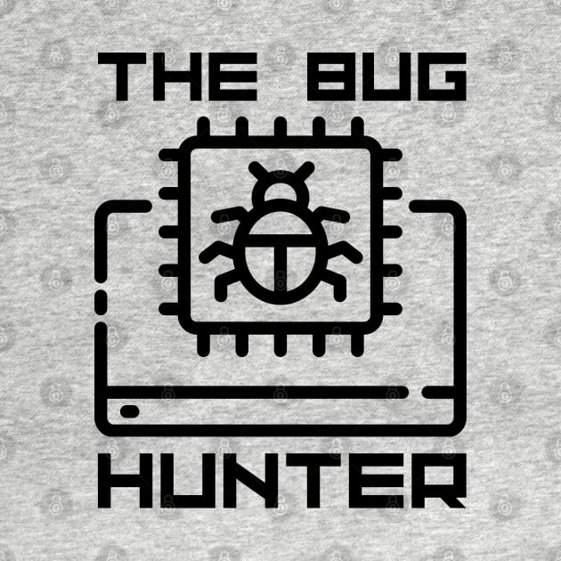 Funny Bug Hunter Debugging Web Developer by WaBastian